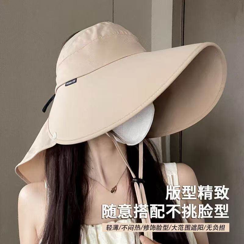 秋冬大头围女生穿搭刚需！加肥加大防晒帽vs常规款，谁更值得入？